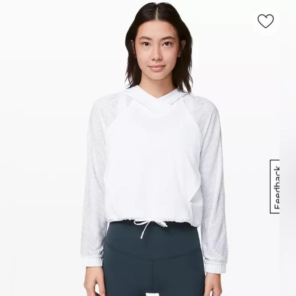 Lululemon Catch a Breeze Pullover White Style Number: W3CI9S - Picture 2 of 9